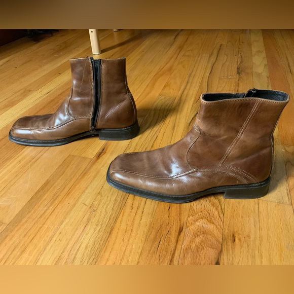 Comfy zip up men’s leather boot - Picture 2 of 2